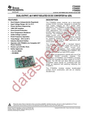 PTB48502AAH datasheet  